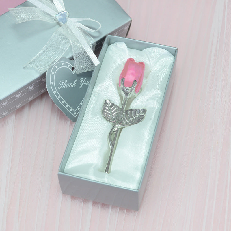 Crystal Rose Ornament